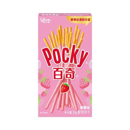 Glico Pocky Strawberry Flavour Biscuit Sticks