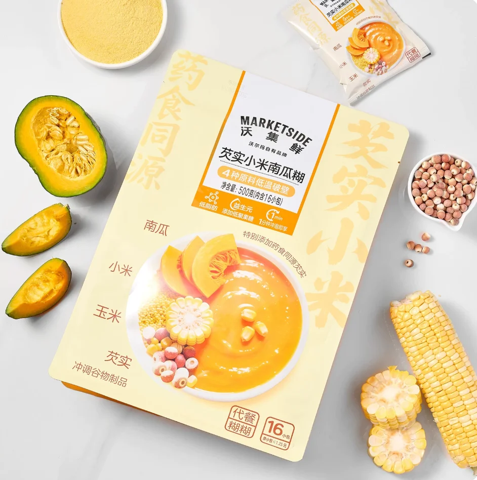 沃集鲜芡实小米南瓜糊500g