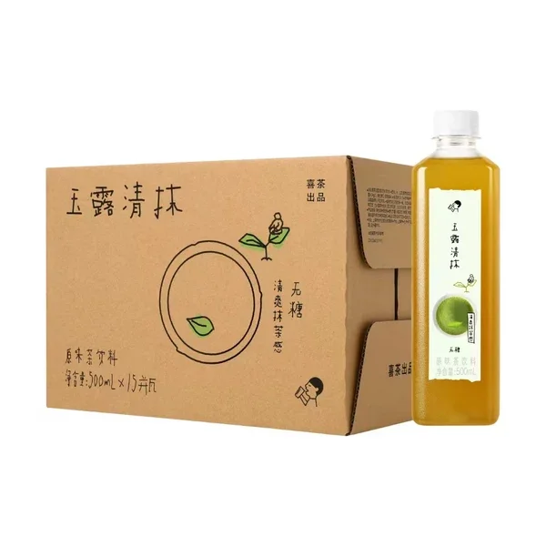 喜茶玉露清抹无糖茶500ml*15