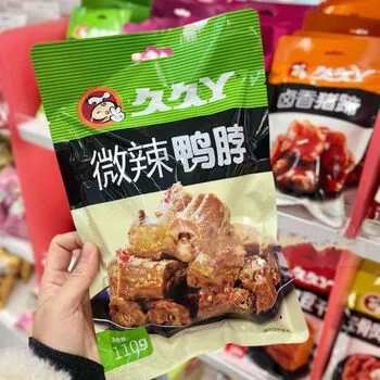 久久丫微辣鸭脖110g