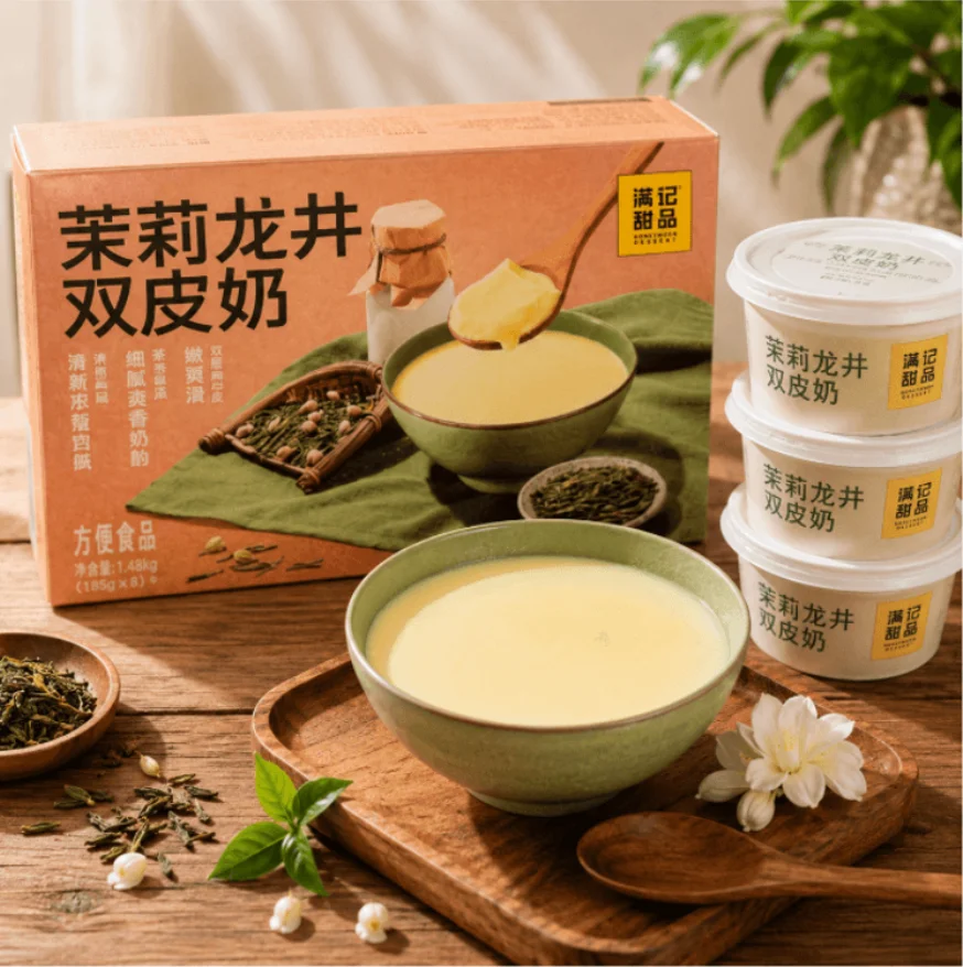 MM Mun Tse Tang Jasmine Longjing Double Skin Milk
