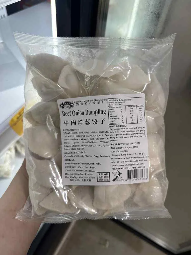 Beef Onion Dumpling