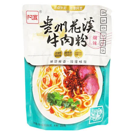 AK rice noodles beef flavor
