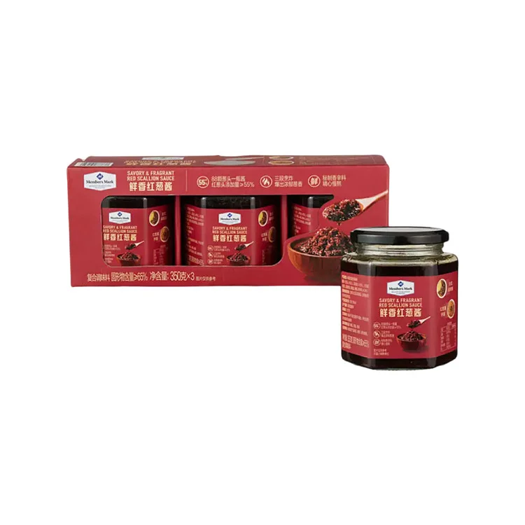 山姆鲜香红葱酱350g*3