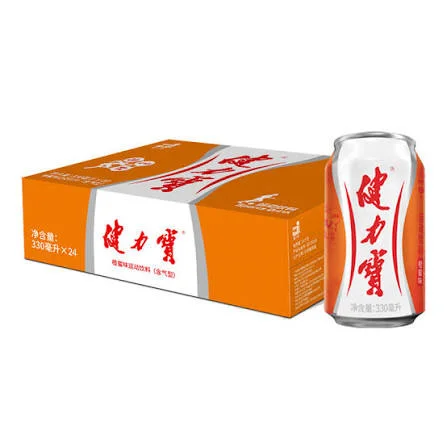 健力宝橙味饮料330ml*24