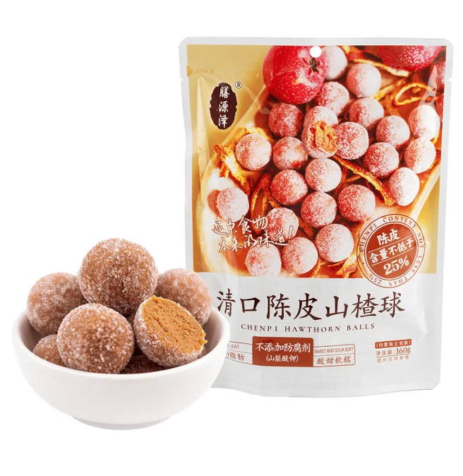 膳源泽清口陈皮山楂球106g