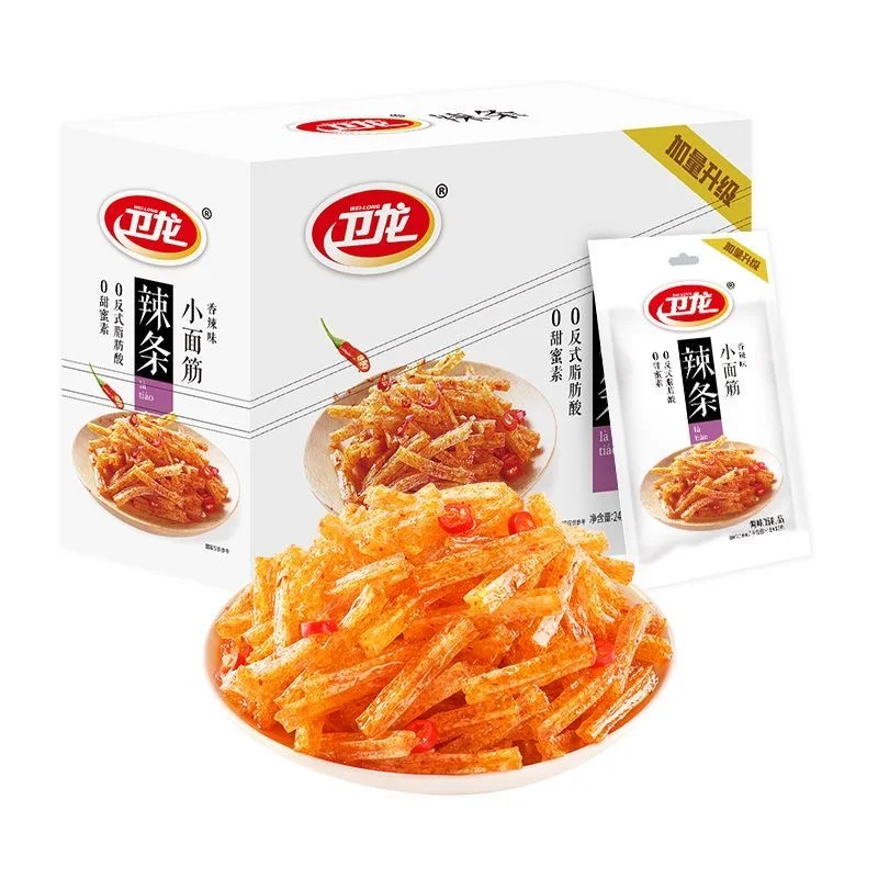 Weilong Spicy Gluten Strips Hot & Spicy Flavour