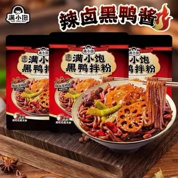 满小饱黑鸭拌粉294g