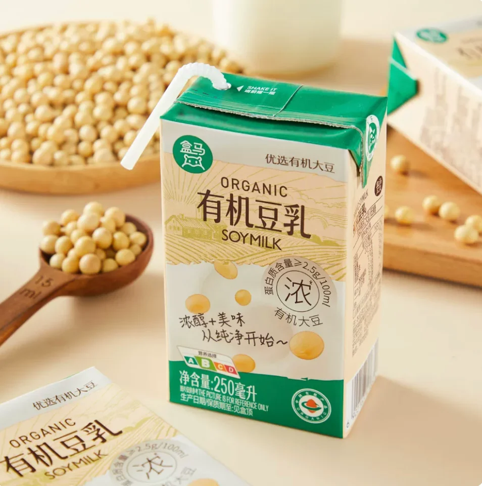 盒马有机豆乳250ml*24