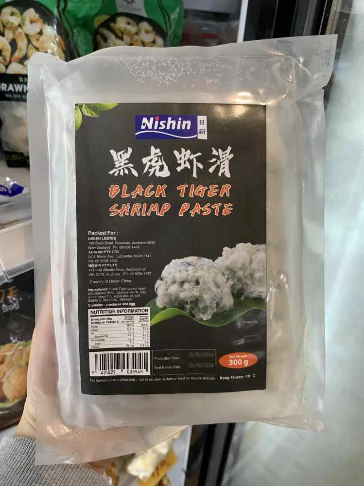 日新黑虎虾滑300g