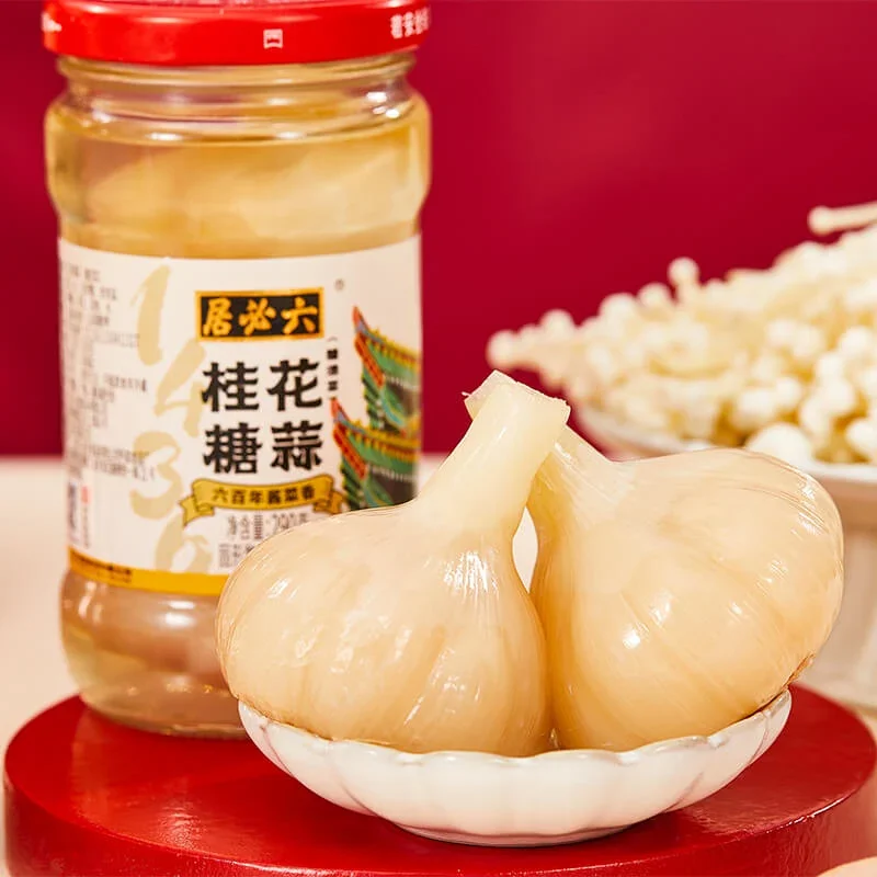 六必居桂花糖蒜290g