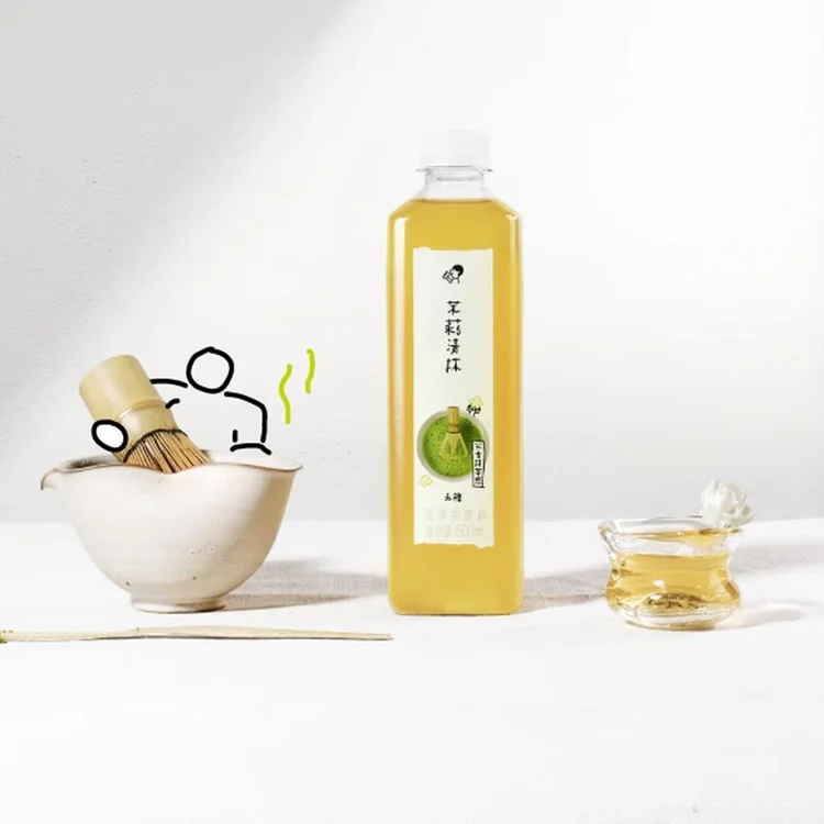 喜茶玉露清抹无糖茶500ml