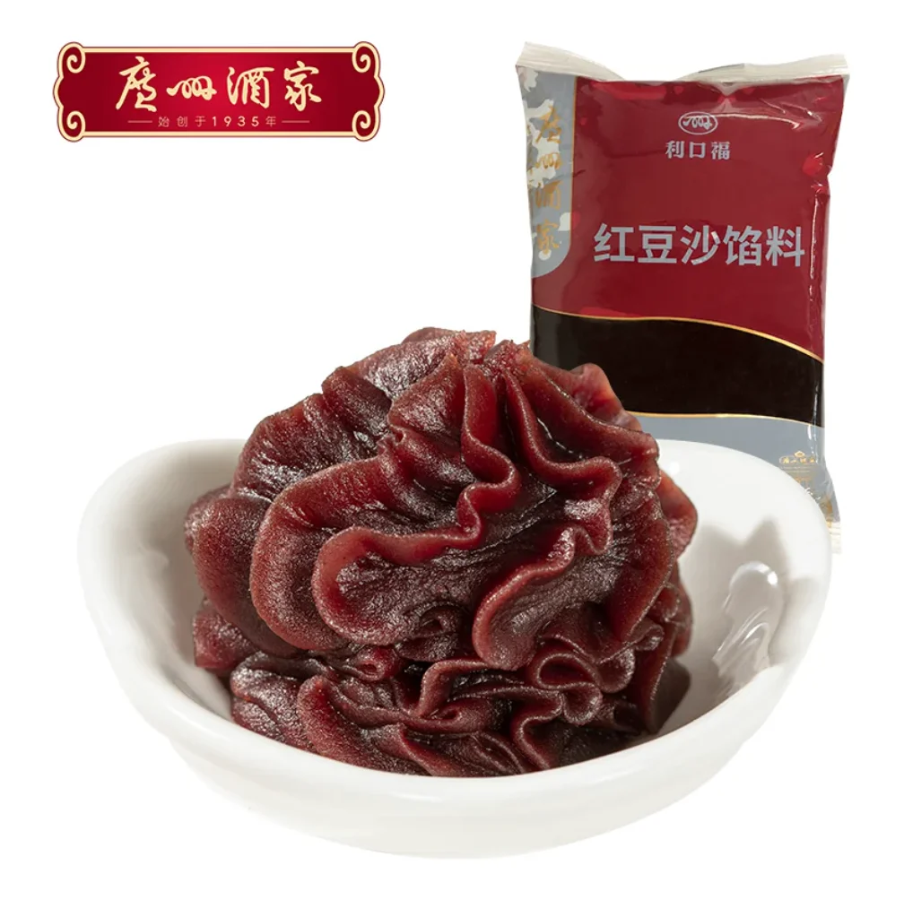 广州酒家利口福红豆沙馅料500g