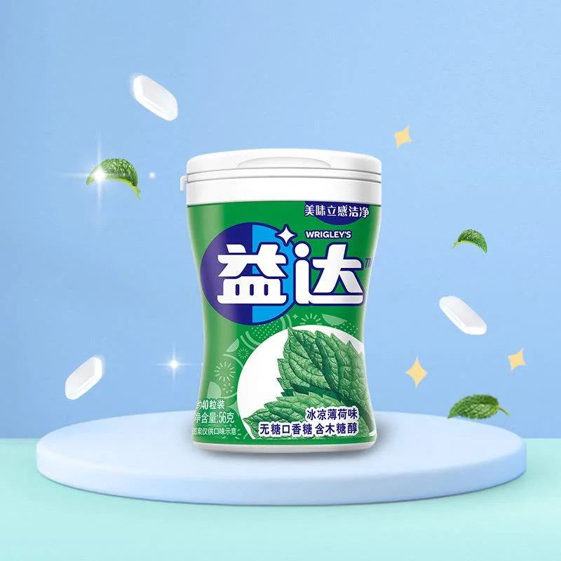 益达口香糖清爽薄荷味56g