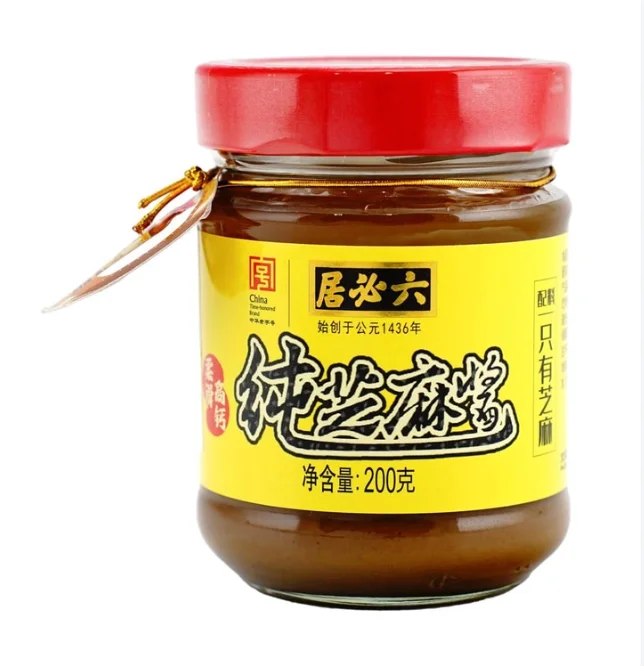 六必居纯芝麻酱200g