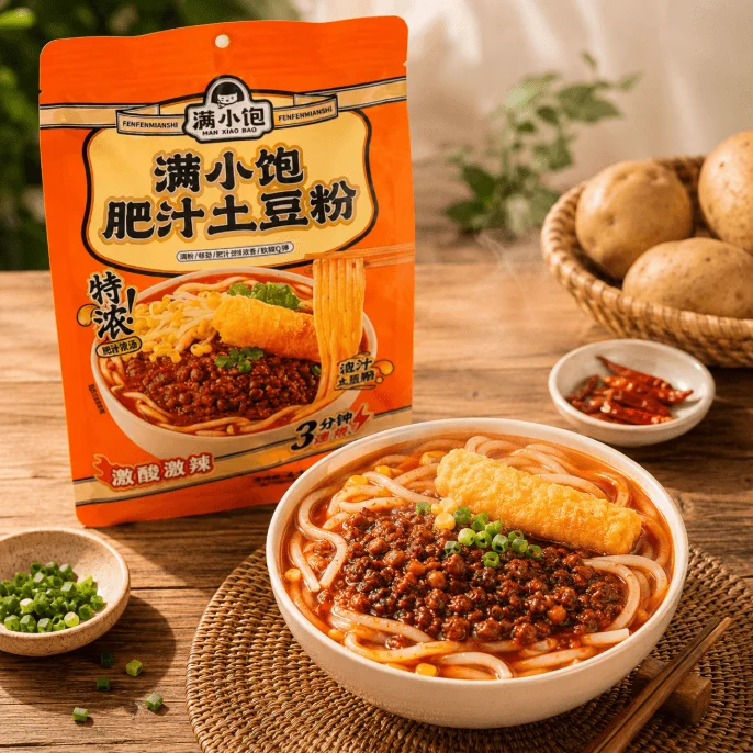 满小饱肥汁土豆粉410g