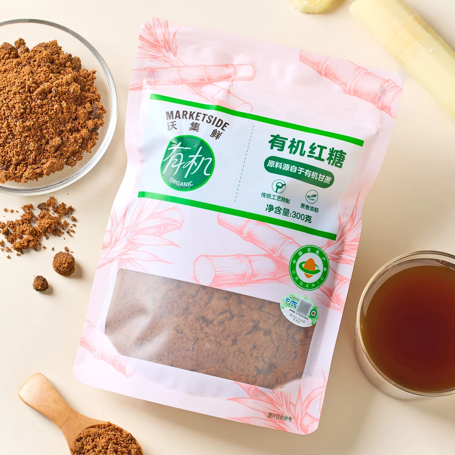 沃集鲜有机红糖300g