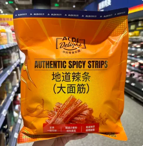 奥乐齐地道辣条大面筋240g