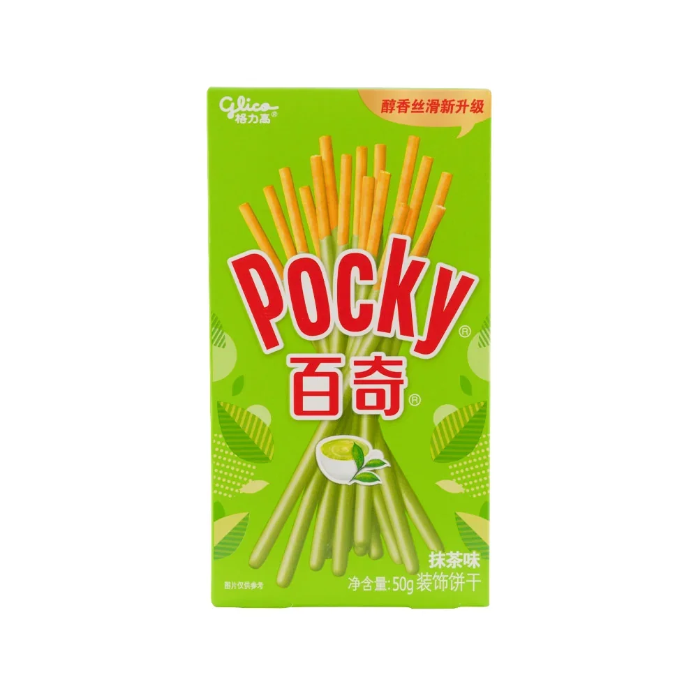 格力高百奇抹茶味装饰饼干50g
