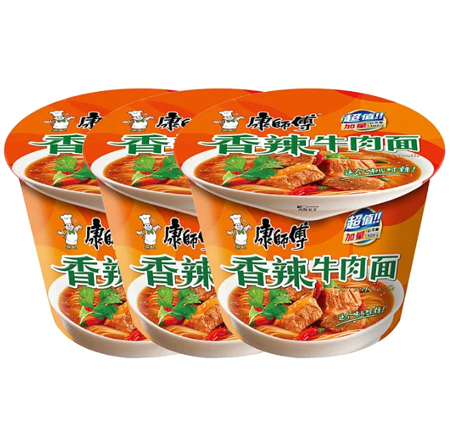 康师傅香辣牛肉面111g