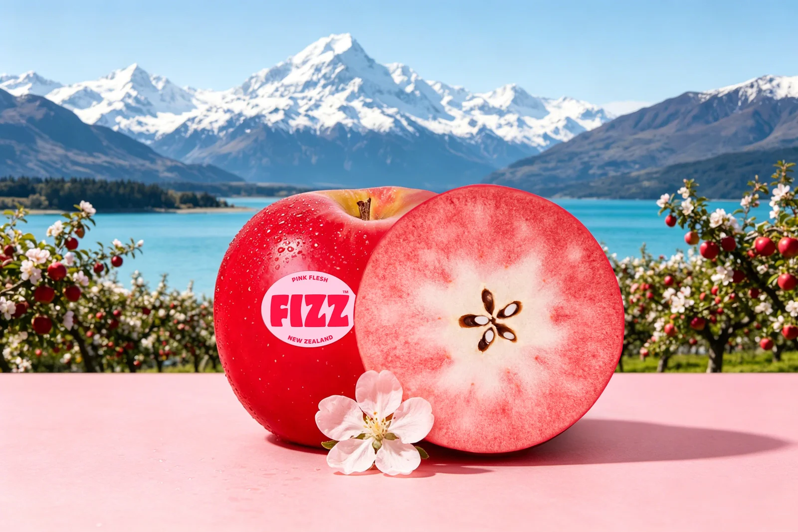 Rare Pink Flesh Apple