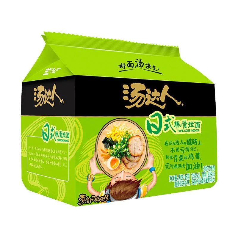 汤达人日式豚骨拉面125g*5