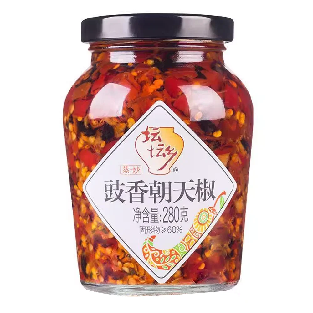 坛坛乡豉香朝天椒280g