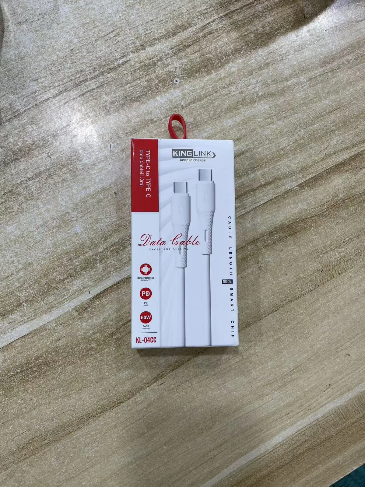 Kinglink 1m PD 60W Type-C to Type-C Cable KL04CC
