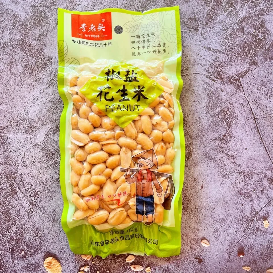 李老头椒盐花生米320g