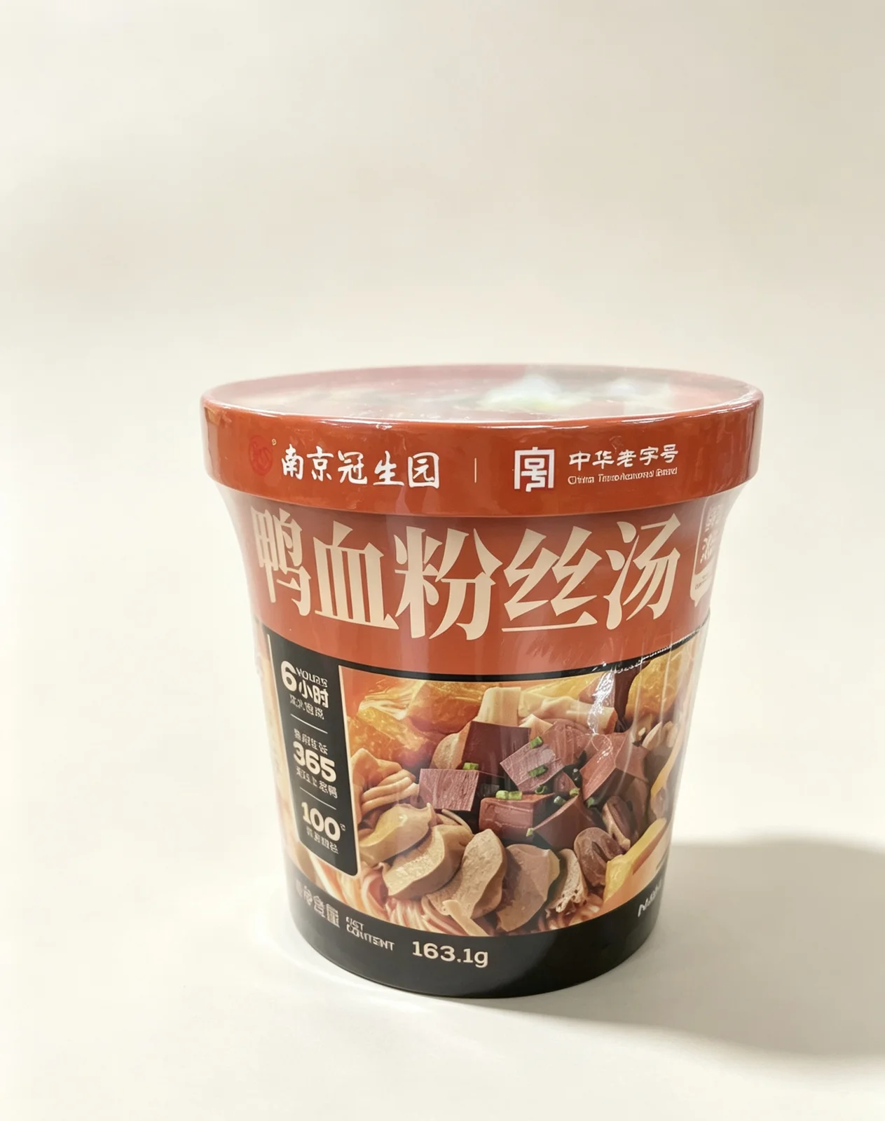 南京冠生园鸭血粉丝汤原味156.1g