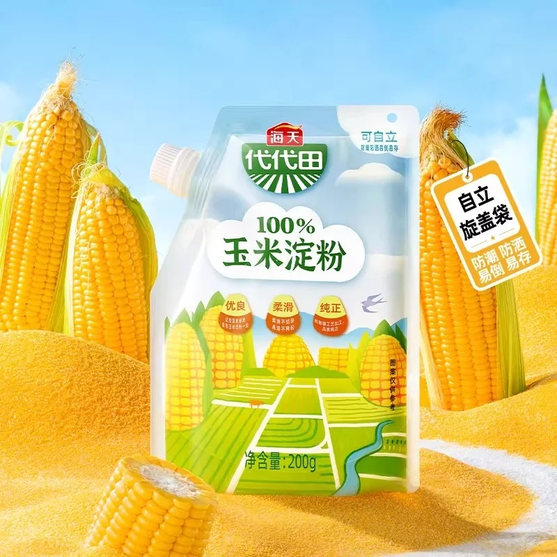 海天食用玉米淀粉200g