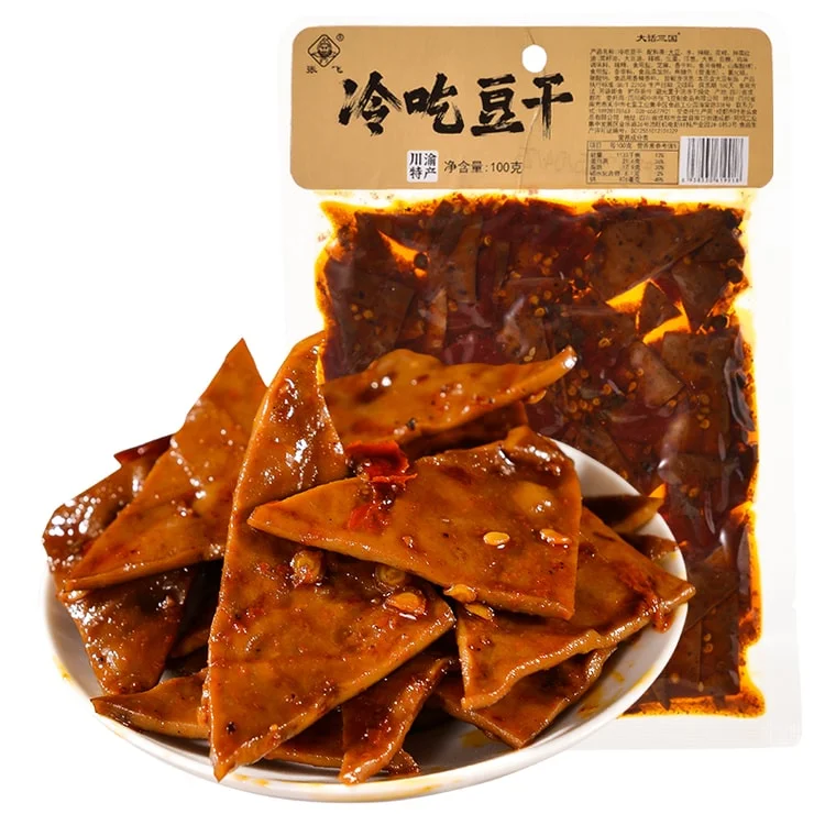 张飞冷吃豆干麻辣味100g