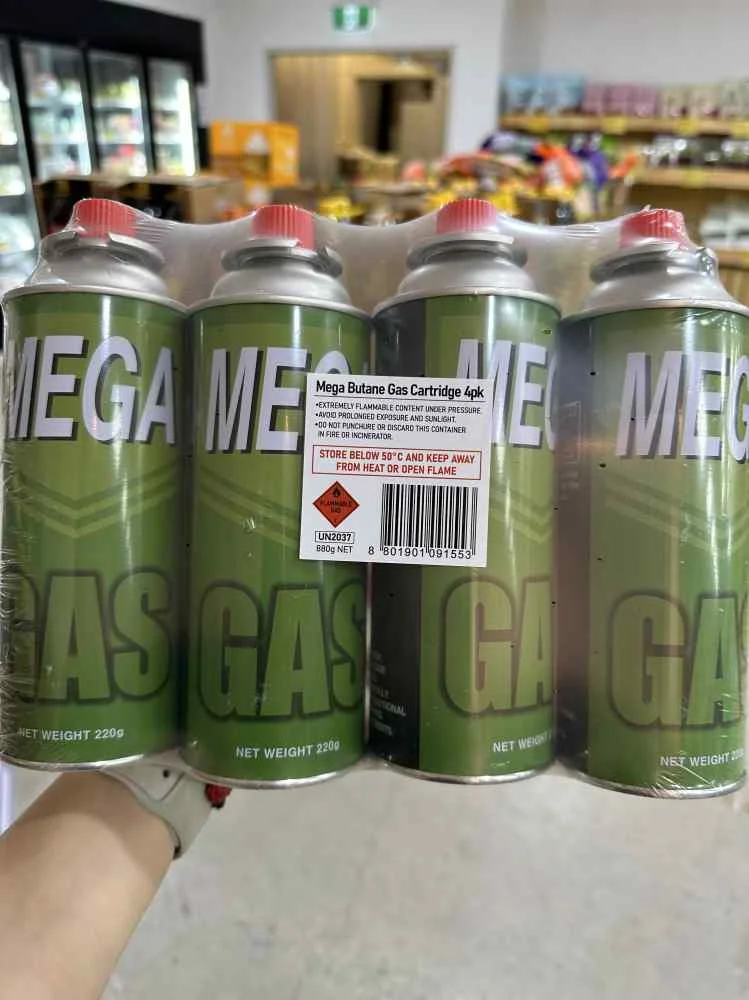 Mega瓦斯气罐4瓶
