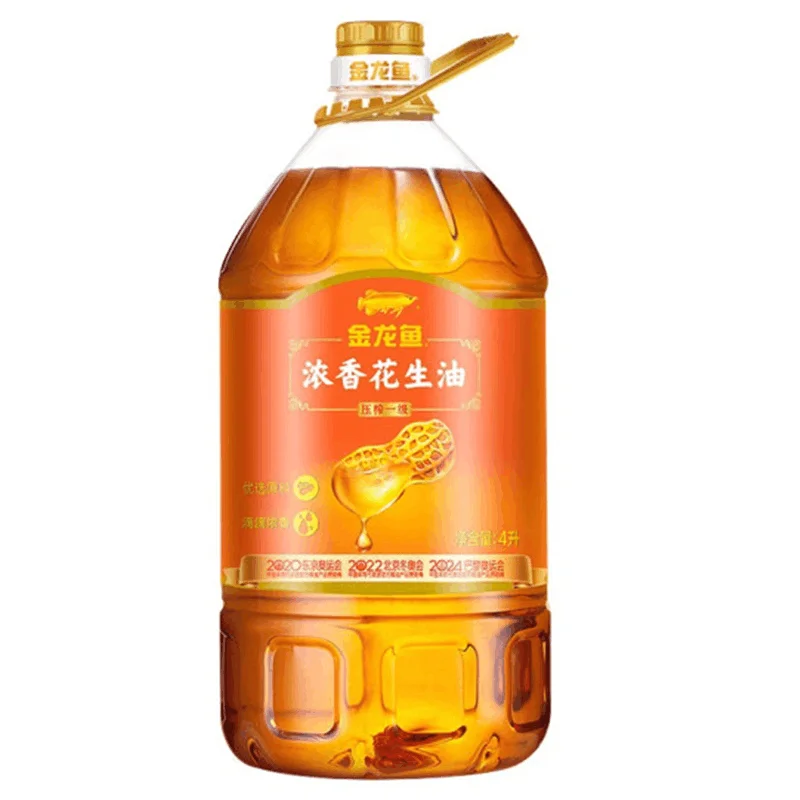 金龙鱼浓香花生油4L