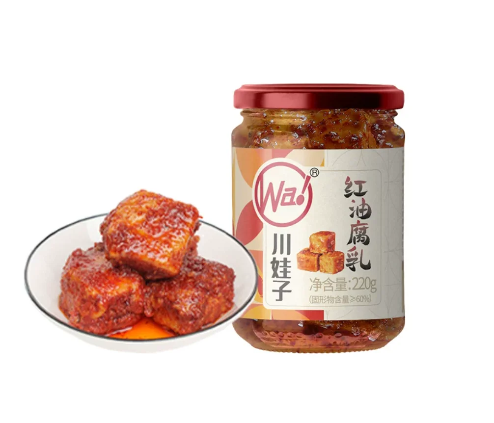 川娃子红油腐乳220g