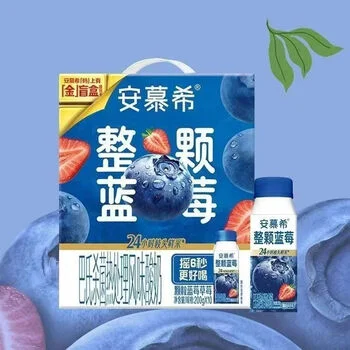 安慕希整颗蓝莓酸奶200g*10
