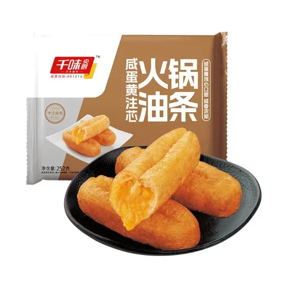 千味央厨咸蛋黄注芯火锅油条252g