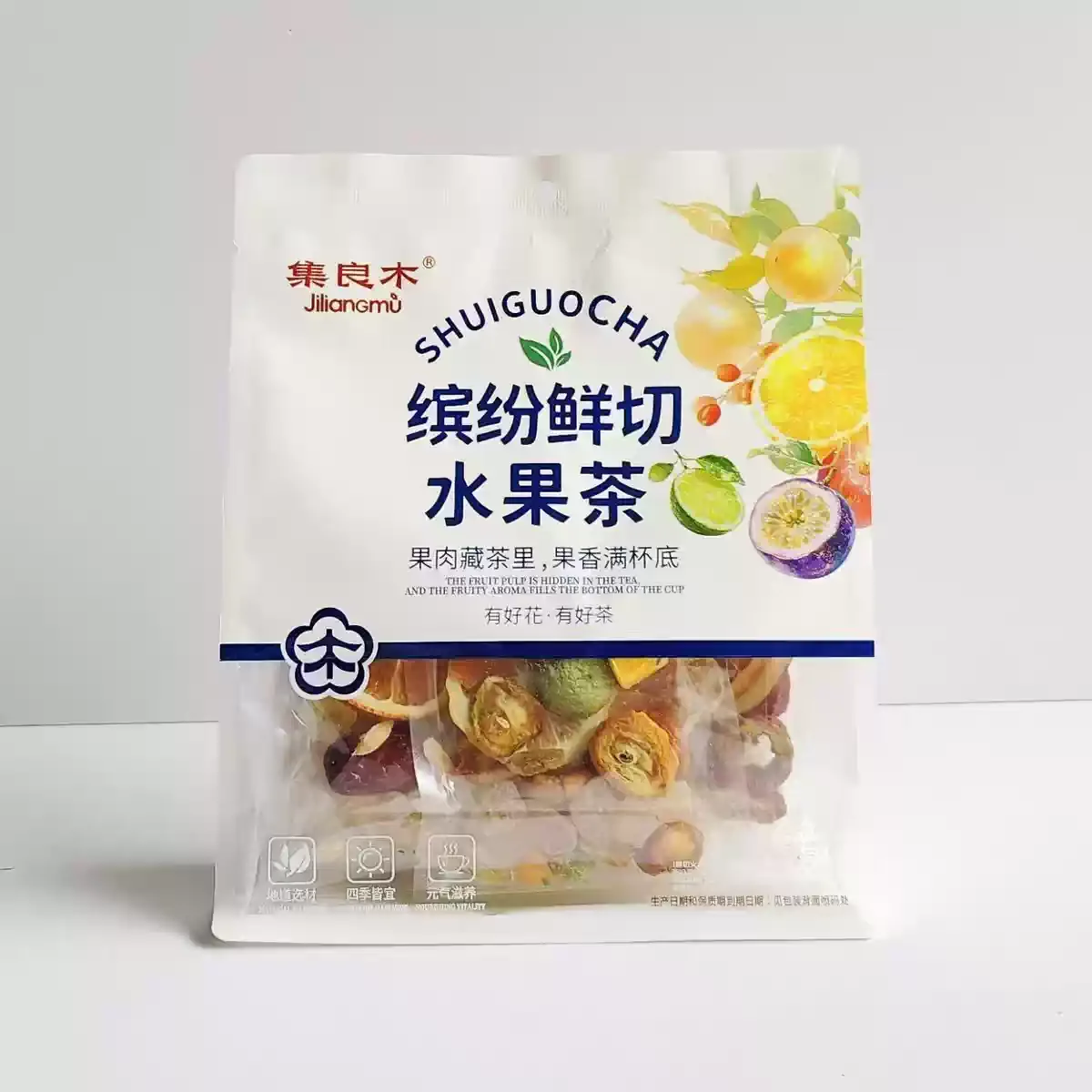 集良木缤纷鲜切水果茶154g