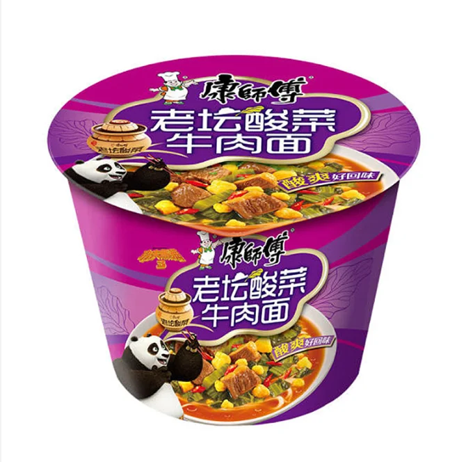 康师傅老坛酸菜牛肉面110g