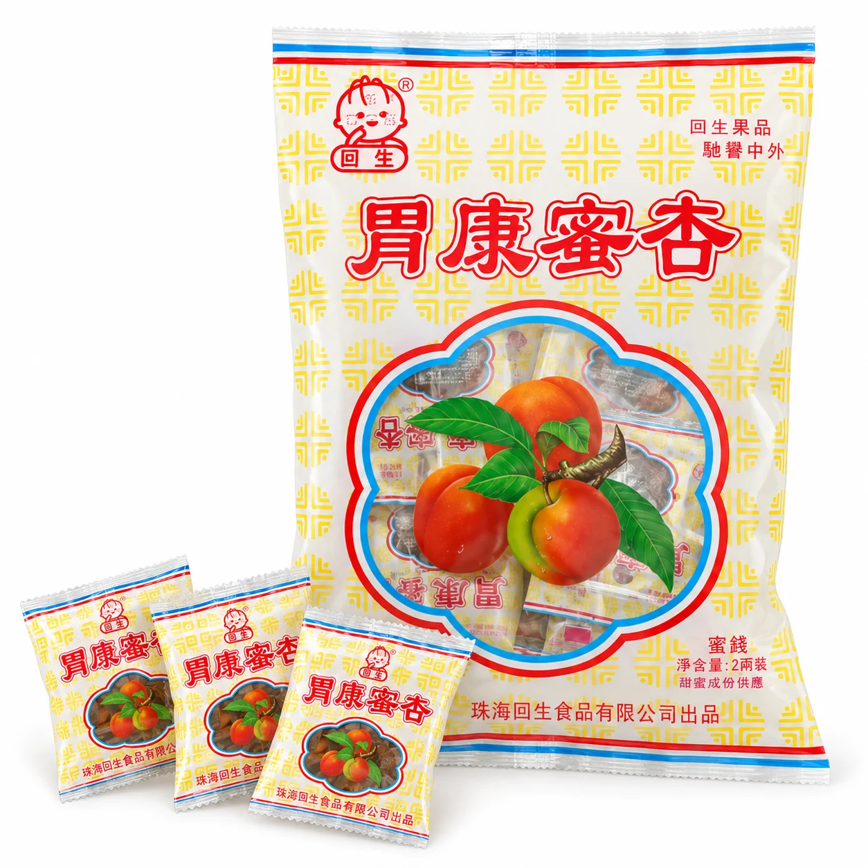 回味胃康蜜杏270g