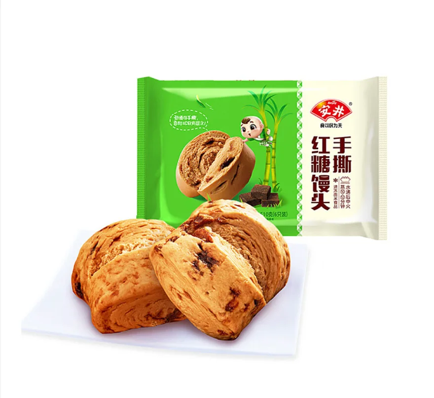 安井手撕红糖馒头510g