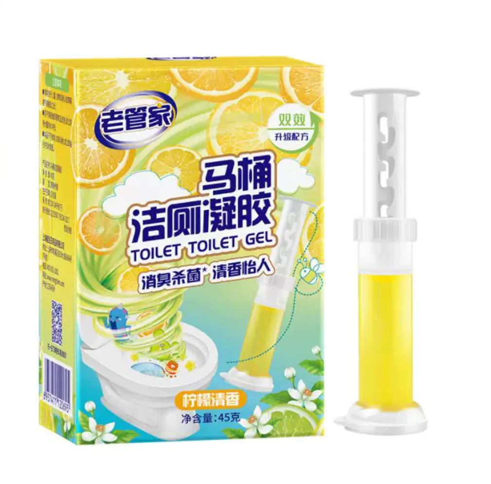 LGJ Toilet Cleaning Gel – Lemon Scent