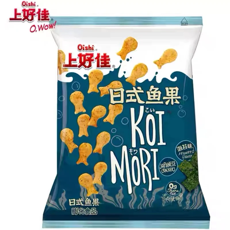 上好佳日式鱼果海苔味80g
