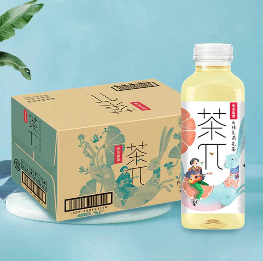 农夫茶π西柚茉莉花茶500ml*15
