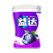 益达口香糖清爽蓝莓味56g