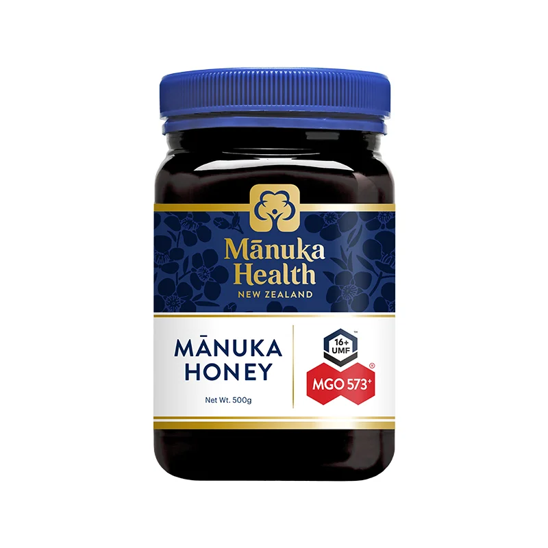 【两瓶装】【顺丰国际包邮】【因天气原因液体侧漏无法理赔】Manuka Health 蜜纽康 MGO573+（UMF16+) 麦卢卡蜂蜜500g 2瓶 保质期2028.10
