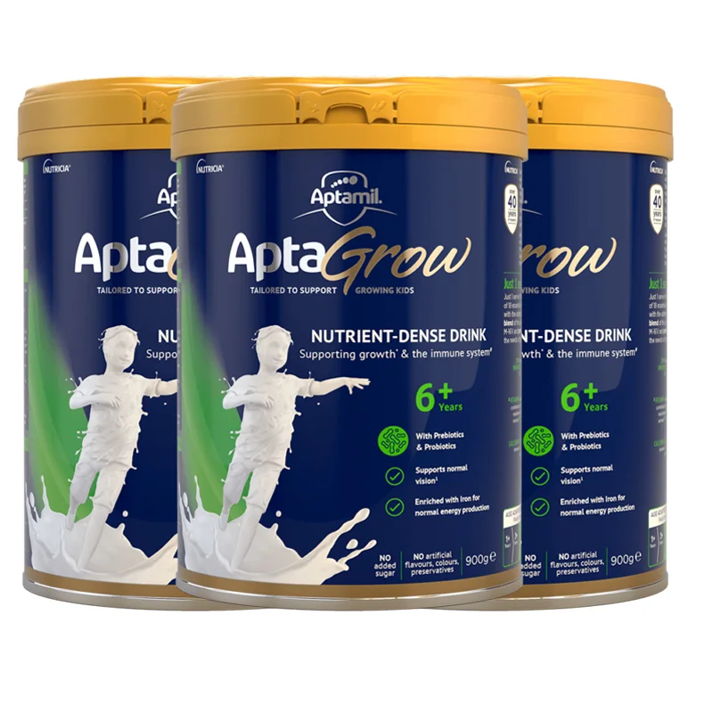 【澳洲发货】Aptamil  Aptagrow 爱他美小安素成长奶粉 3段 适合6岁以上 3罐装 保质期2026.11左右