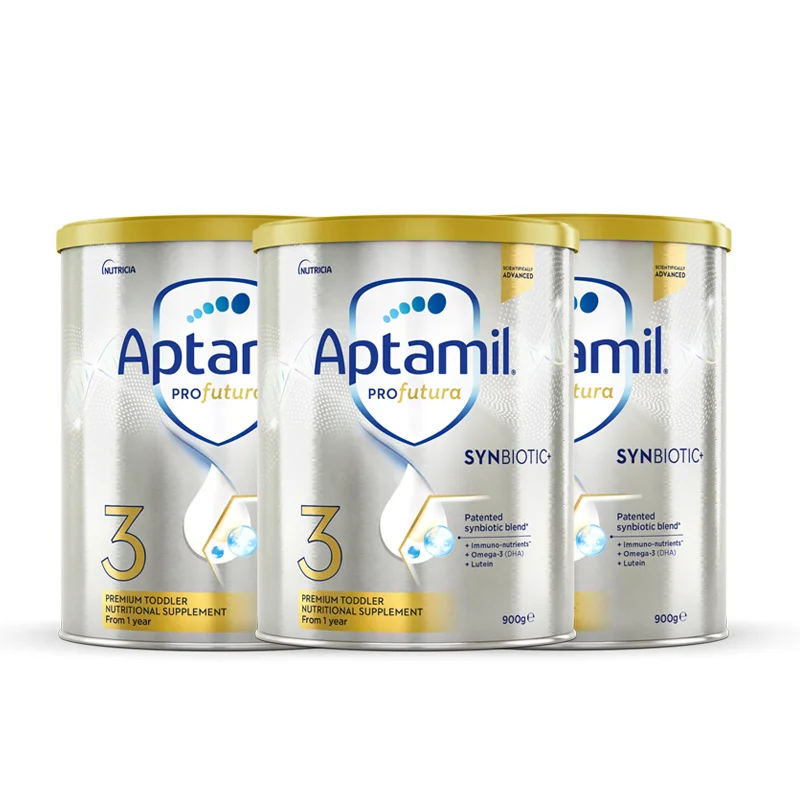 【排单发货】【Aptamil 新西兰顺丰直邮】【3罐】Aptamil爱他美白金3段*3罐装（1岁以上） 保质期2028.1左右