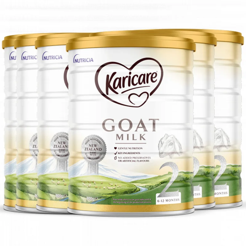 【排单发货】【Karicare 新西兰顺丰直邮】Karicare GOAT可瑞康羊奶粉2段*6罐 （6-12个月） 保质期：2028.1左右