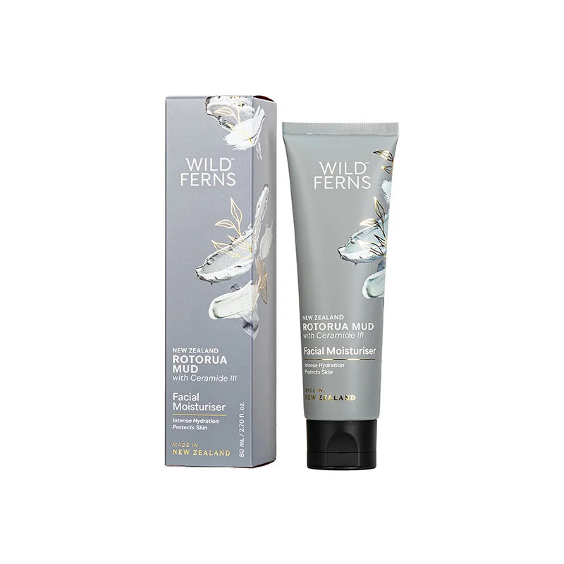 Wild Ferns 帕氏 罗托鲁瓦泥浆面部保湿霜80ml 保质期2029.4